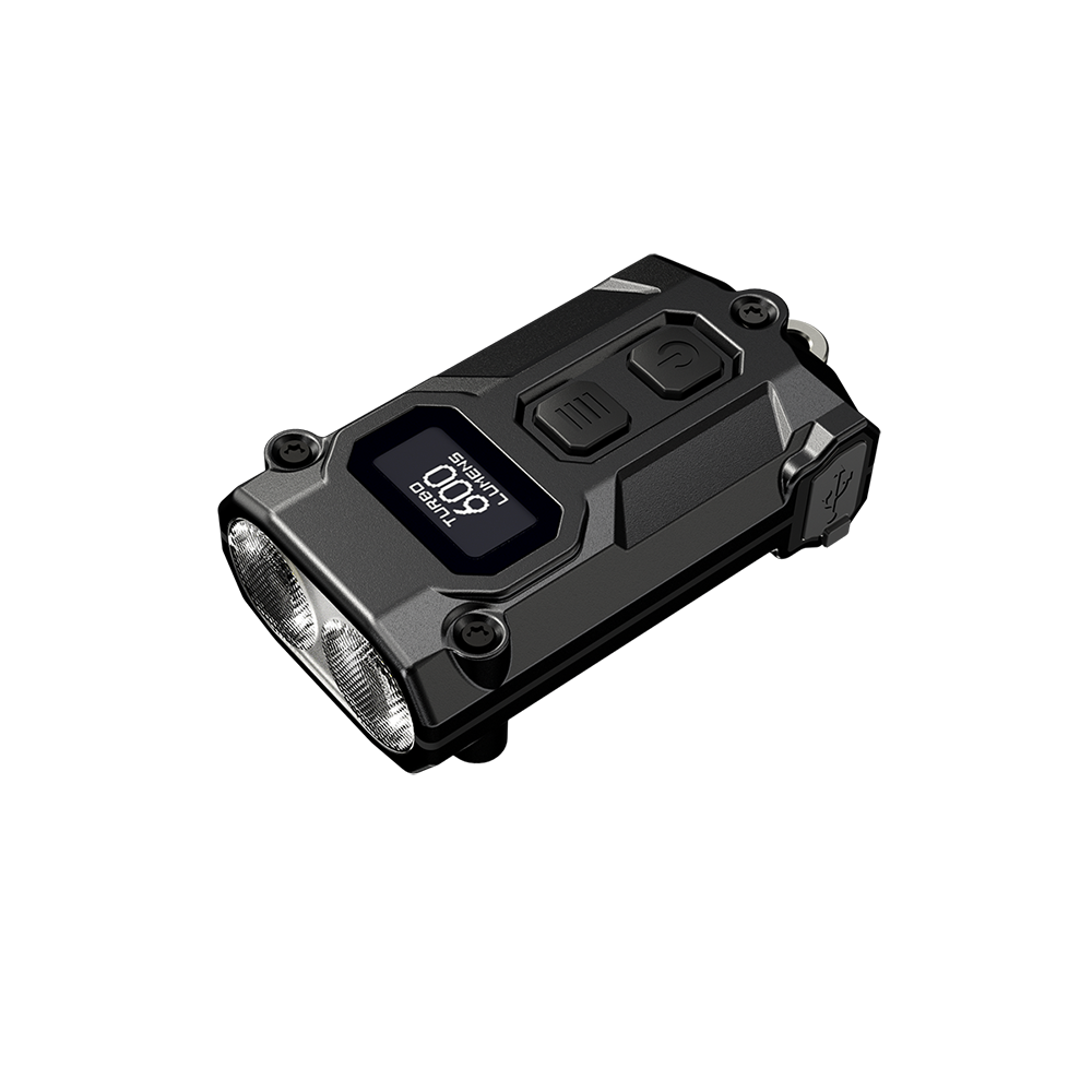 Nitecore TINI 3 600 Lumens 3 Color Temperatures Keychain Flashlight - OLED Display